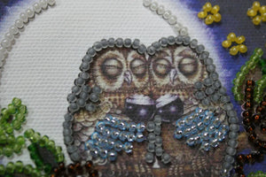 Magnets Bead Embroidery Kit Magnets Bead embroidery kit Owl – 3