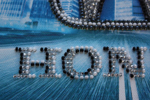 Bead Embroidery Kit Mini Bead embroidery kit HONDA