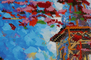 Bead Embroidery Kit Main Bead Embroidery Kit In the colors of autumn