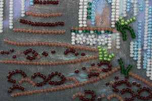 Bead Embroidery Kit Mini Bead embroidery kit Evening shades
