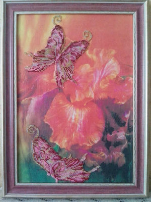 Bead Embroidery Kit Main Bead Embroidery Kit Butterfly