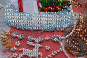 Bead Embroidery Kit Main Bead Embroidery Kit New Year`s Miracle