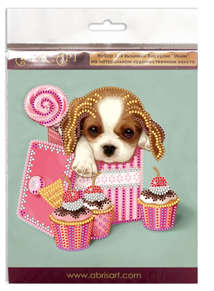 Bead Embroidery Kit Mini Bead embroidery kit Sweet joy