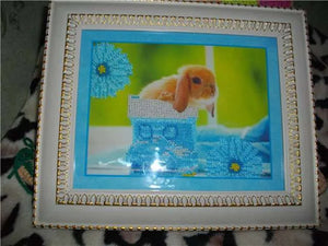 Bead Embroidery Kit Main Bead Embroidery Kit Rabbits – 3