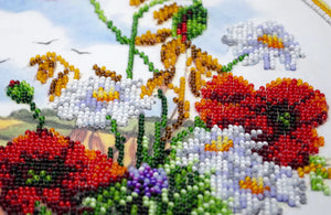 Bead Embroidery Kit Main Bead Embroidery Kit Summer morning