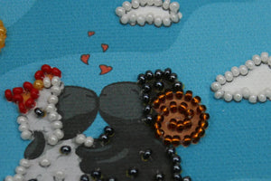 Magnets Bead Embroidery Kit Magnets Bead embroidery kit Enamoured woollies – 1
