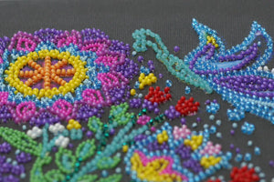 Bead Embroidery Kit Main Bead Embroidery Kit Cup of happiness