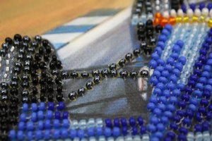 Bead Embroidery Kit Mini Bead embroidery kit BMW F-1
