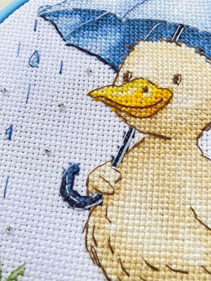 Cross Stitch Kit Cross-stitch kits Duckling’s Walk (Animals and birds)