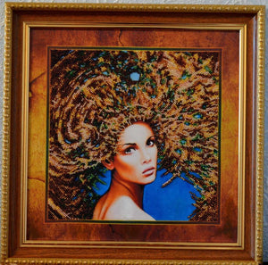 Bead Embroidery Kit Main Bead Embroidery Kit The Four Elements – Earth