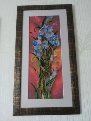 Bead Embroidery Kit Main Bead Embroidery Kit Iris