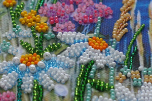 Bead Embroidery Kit Main Bead Embroidery Kit Chamomile etude-2