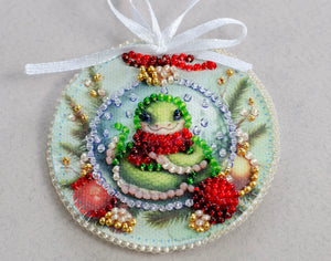 Christmas and New Year Decor Kit Decoration Festive snake