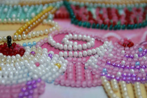 Bead Embroidery Kit Mid-sized bead embroidery kit Baked with love