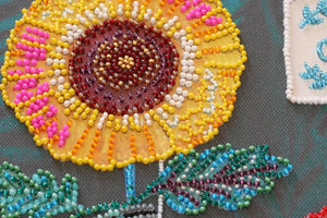 Bead Embroidery Kit Main Bead Embroidery Kit Thinking of you