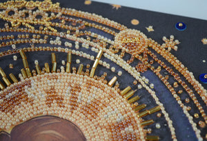 Bead Embroidery Kit Main Bead Embroidery Kit Guardian of the sky