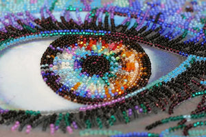 Bead Embroidery Kit Main Bead Embroidery Kit Royal gaze