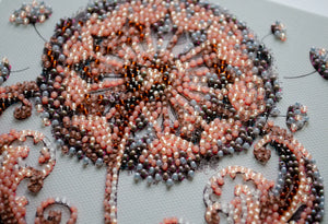 Bead Embroidery Kit Mini Bead embroidery kit Weightless tenderness