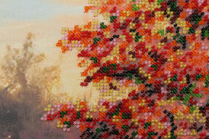 Bead Embroidery Kit Main Bead Embroidery Kit Autumn scenes-1
