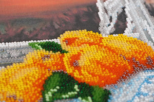 Bead Embroidery Kit Main Bead Embroidery Kit Still life with quince