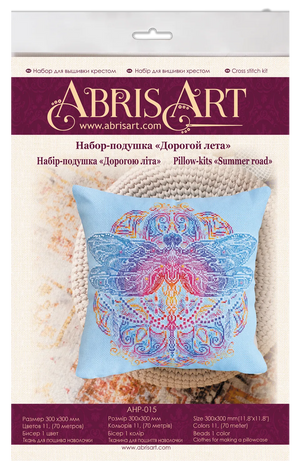 Cross Stitch Kit For Cushion Cross-stitch kits Summer road