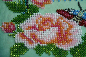 Photo Frame Bead Embroidery Kit Photo frame kit for bead embroidery Photo frame kit for bead embroidery "Luxury"
