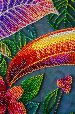 Bead Embroidery Kit Main Bead Embroidery Kit The Exotic Beau