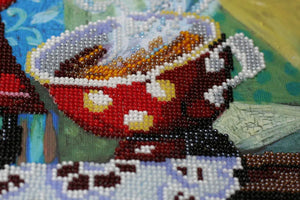 Bead Embroidery Kit Main Bead Embroidery Kit Service with dots