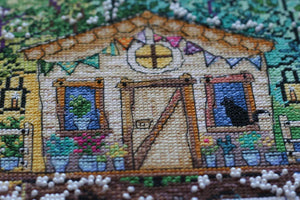 Cross Stitch Kit Cross-stitch kits Cat house