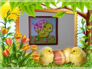 Magnets Bead Embroidery Kit Mini Magnets Bead embroidery kit Chicken – 2