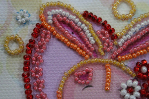 Magnets Bead Embroidery Kit Magnets Bead embroidery kit Bunny