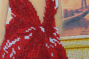 Bead Embroidery Kit Main Bead Embroidery Kit Evening embankment
