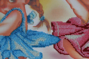 Bead Embroidery Kit Main Bead Embroidery Kit Dance of the Little Swans