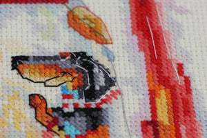 Cross Stitch Kit Cross-stitch kits Heat of October
