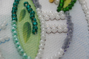 Magnets Bead Embroidery Kit Magnets Bead embroidery kit Vanilla