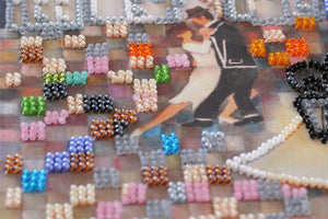 Bead Embroidery Kit Mid-sized bead embroidery kit La Boca