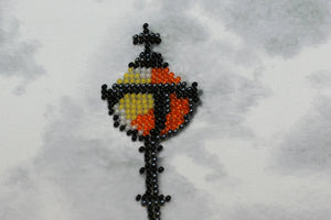 Bead Embroidery Kit Main Bead Embroidery Kit Autumn embankment