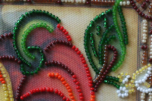 Bead Embroidery Kit Mini Bead embroidery kit Sweet Peppers