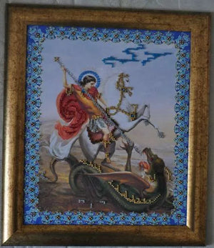 Bead Embroidery Kit Main Bead Embroidery Kit St. George the Victorious