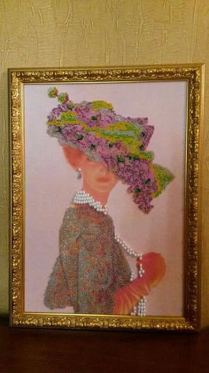 Bead Embroidery Kit Main Bead Embroidery Kit Elizabeth