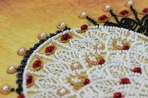 Bead Embroidery Kit Main Bead Embroidery Kit Lace tie