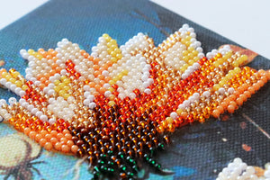 Bead Embroidery Kit Main Bead Embroidery Kit The gift of the sun