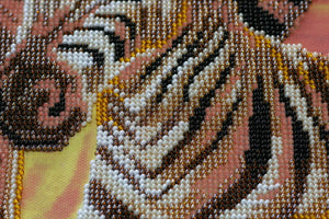 Bead Embroidery Kit Main Bead Embroidery Kit Zebras