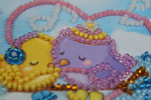 Magnets Bead Embroidery Kit Magnets Bead embroidery kit Music of love