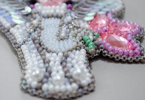 Brooch Embroidery Kit Decoration Symbol of luck (Decoration)