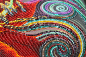 Bead Embroidery Kit Main Bead Embroidery Kit Wonderful lily