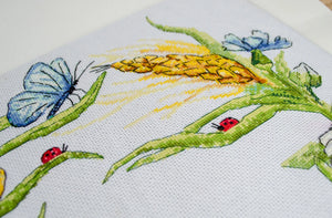 Cross Stitch Kit Cross-stitch kits Summer wreath