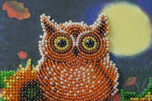 Bead Embroidery Kit Mini Bead embroidery kit Night guest