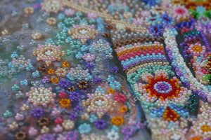 Bead Embroidery Kit Main Bead Embroidery Kit Miracle of India