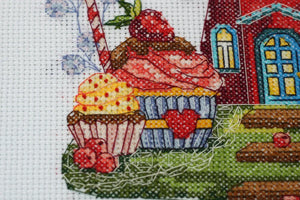 Cross Stitch Kit Cross-stitch kits Coffee house